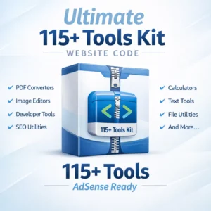 Online website tools kit